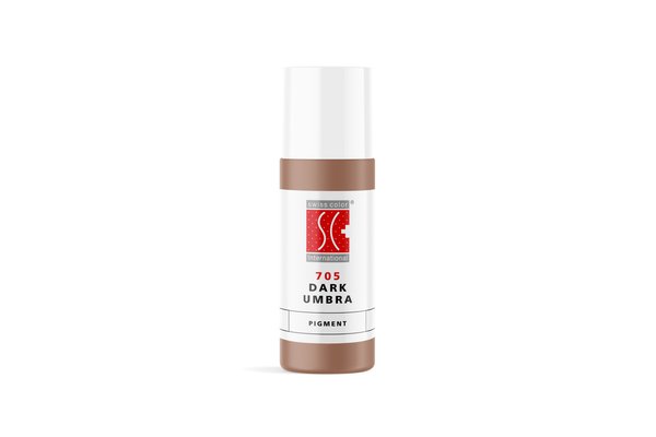 SWISS COLOR Pigment 705 Dark Umbra, 5 ml