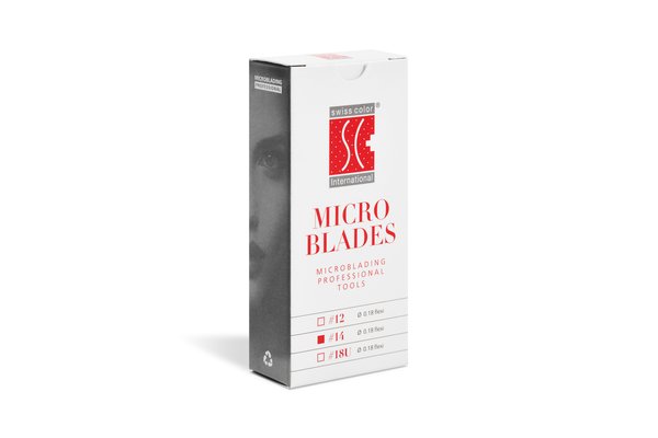 SWISS COLOR Micro Blades #14 flexi, 25 Stk à 0.18 mm