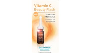 DR. MED. SCHRAMMEK Beauty Elements Vitamin C Beauty Flash Endkundenflyer