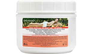PEVONIA Tropical Crème Fraîche Body Wrap Papaya/Pineapple