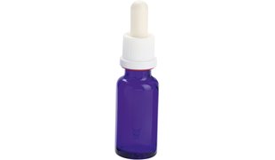 KELLER Glasflasche mit Pipette